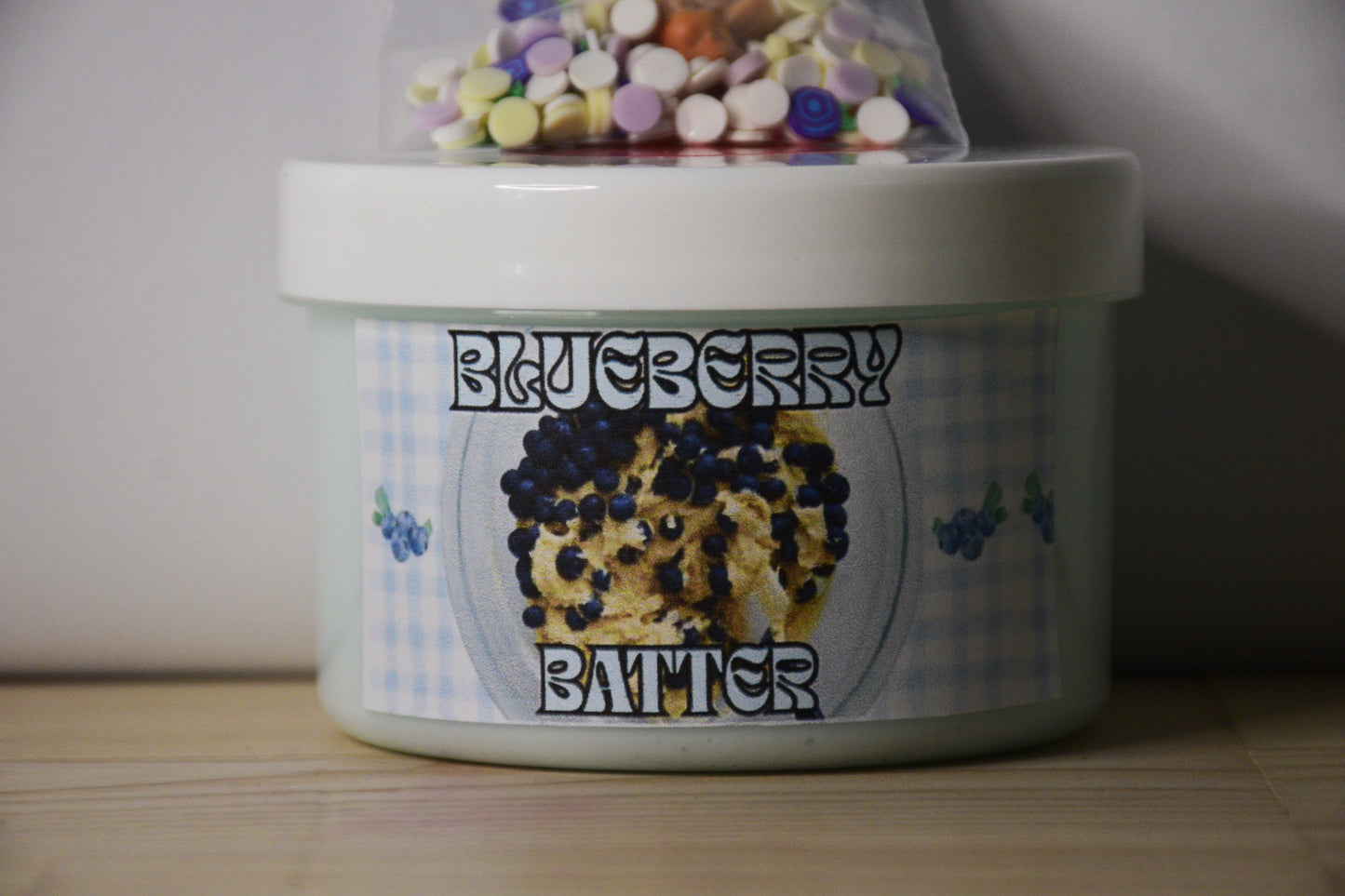 Blueberry batter