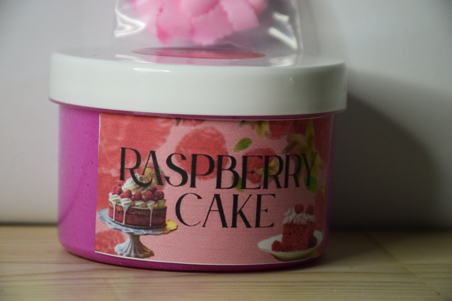 Raspberry cake