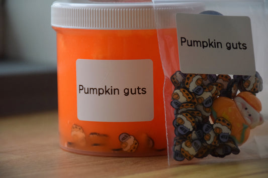 Pumpkin guts