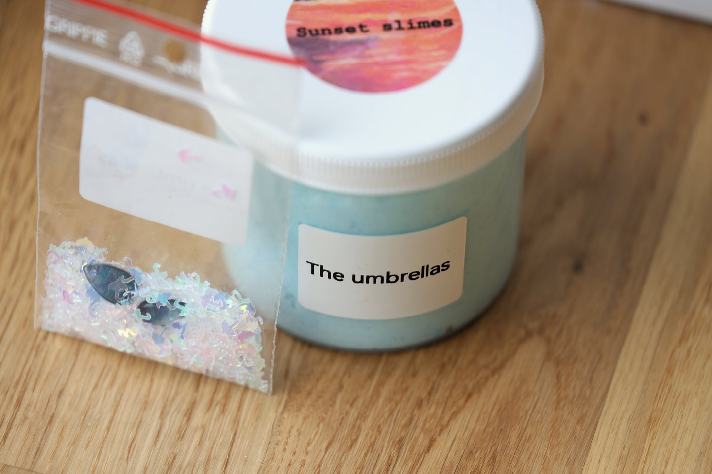 The umbrellas.