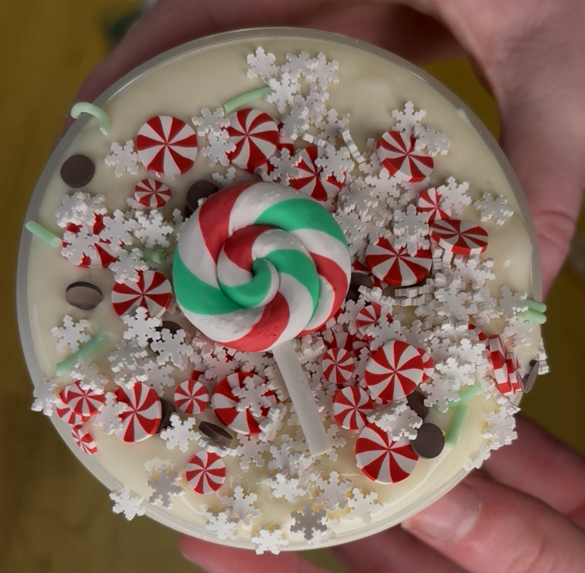 Peppermint bark