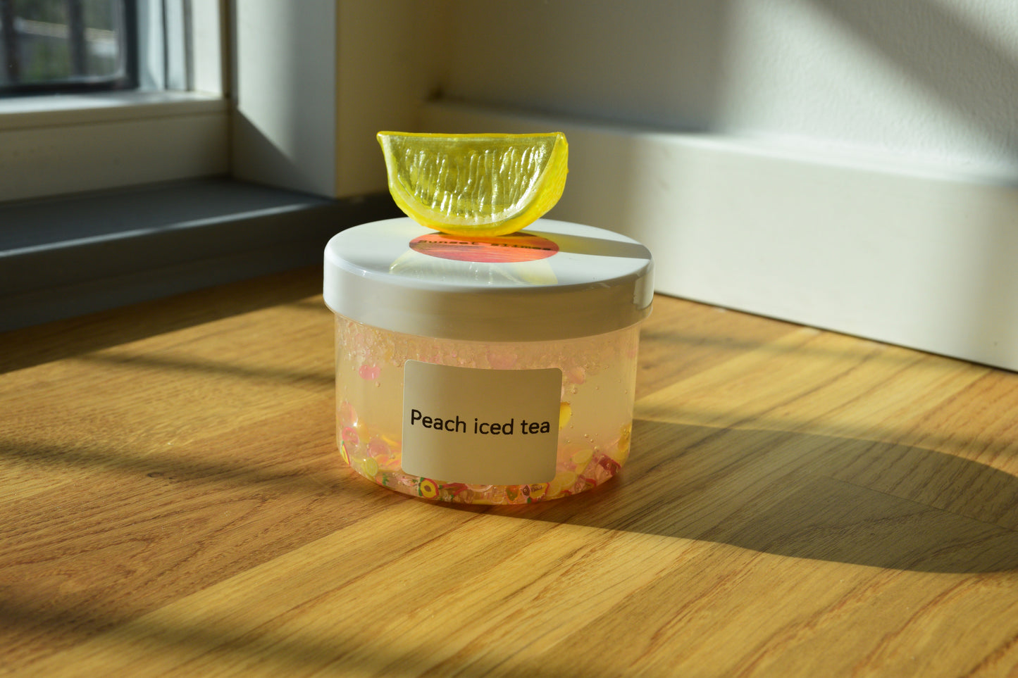 Peach iced tea