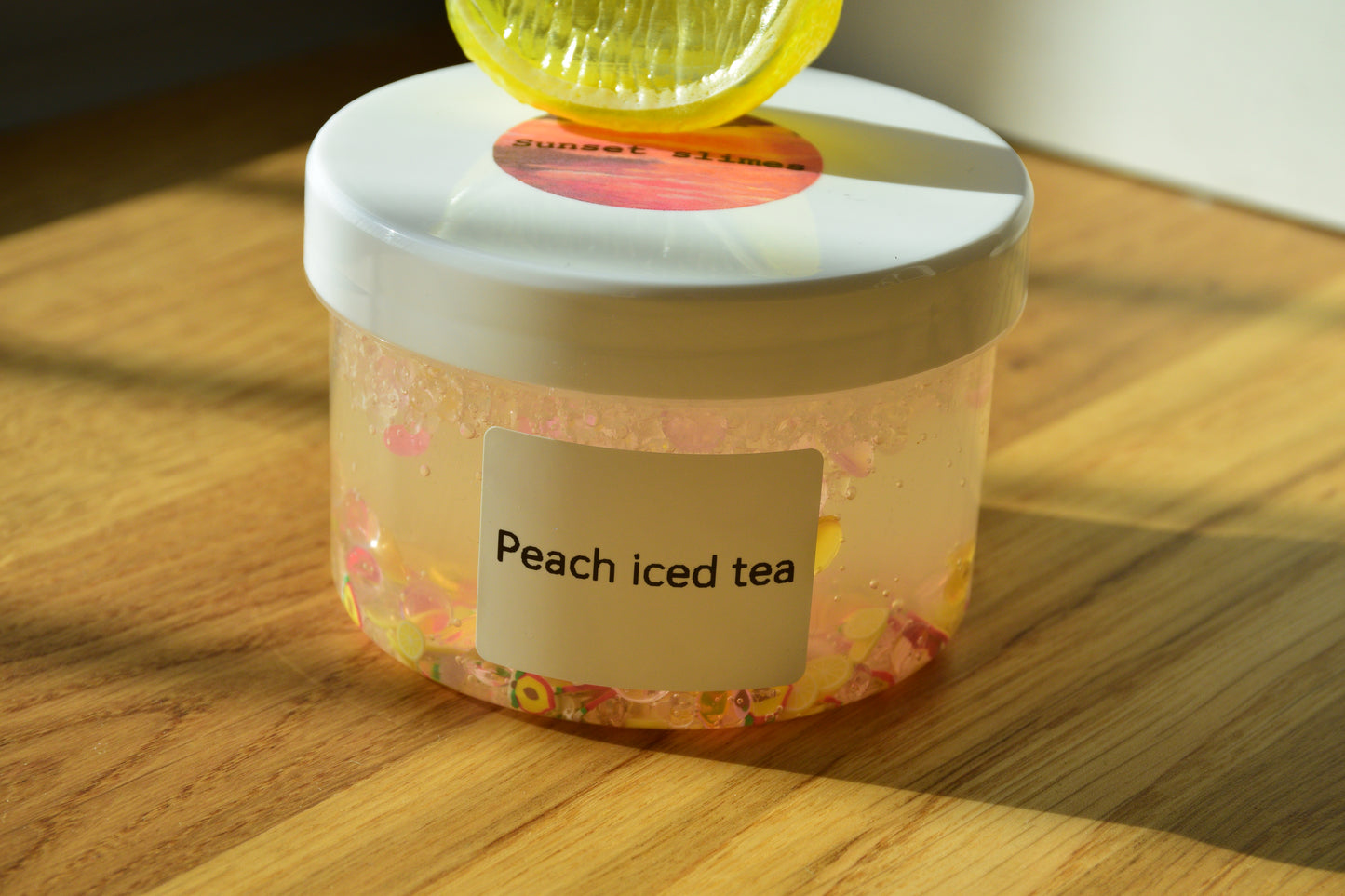 Peach iced tea