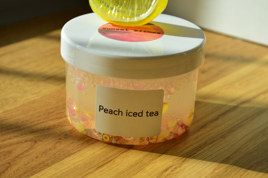 Peach iced tea