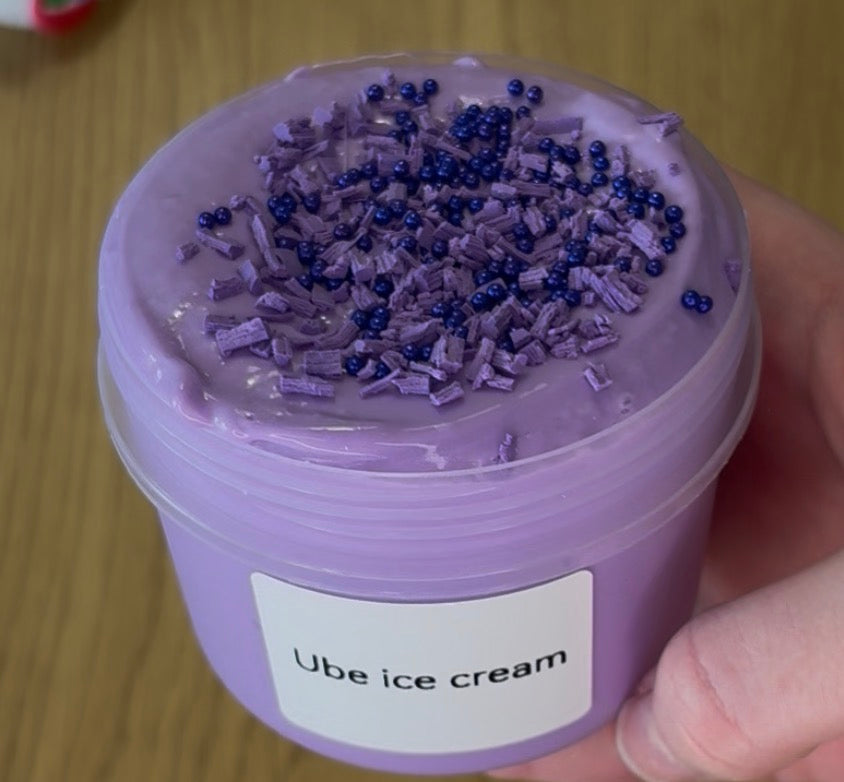 Ube ice cream