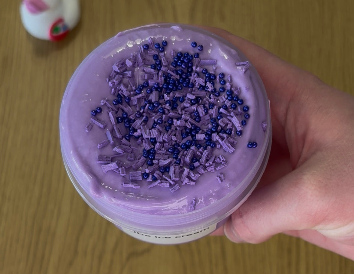 Ube ice cream