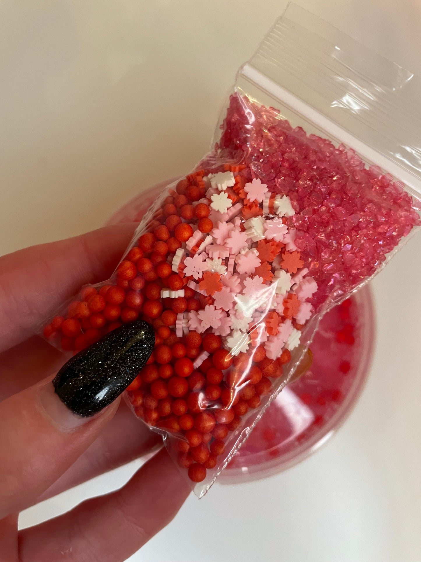 Cranberry slime
