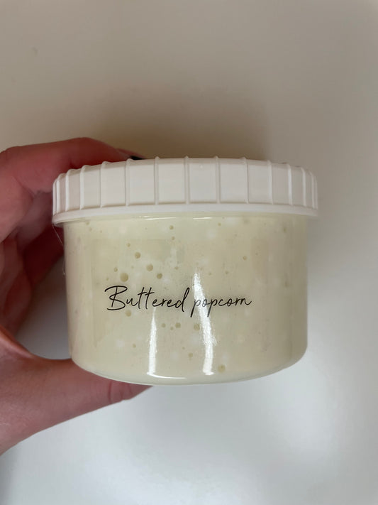 Buttered popcorn